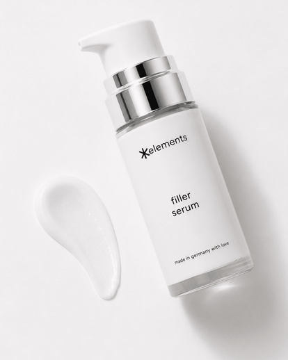 Filler Serum von kühlkraft mit Gatuline Expression in der Glasflasche